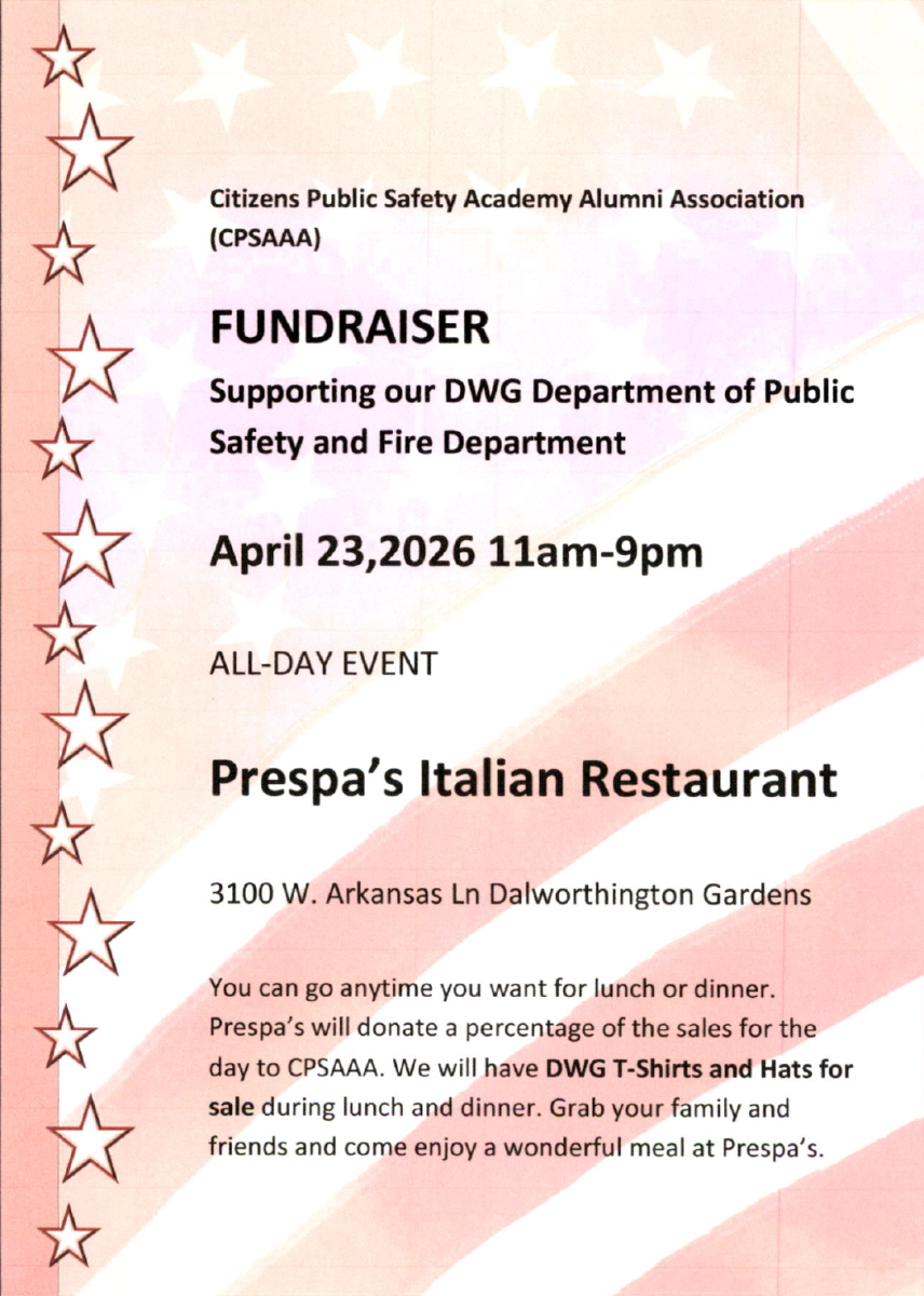 CPSAAA Fundraiser Flyer